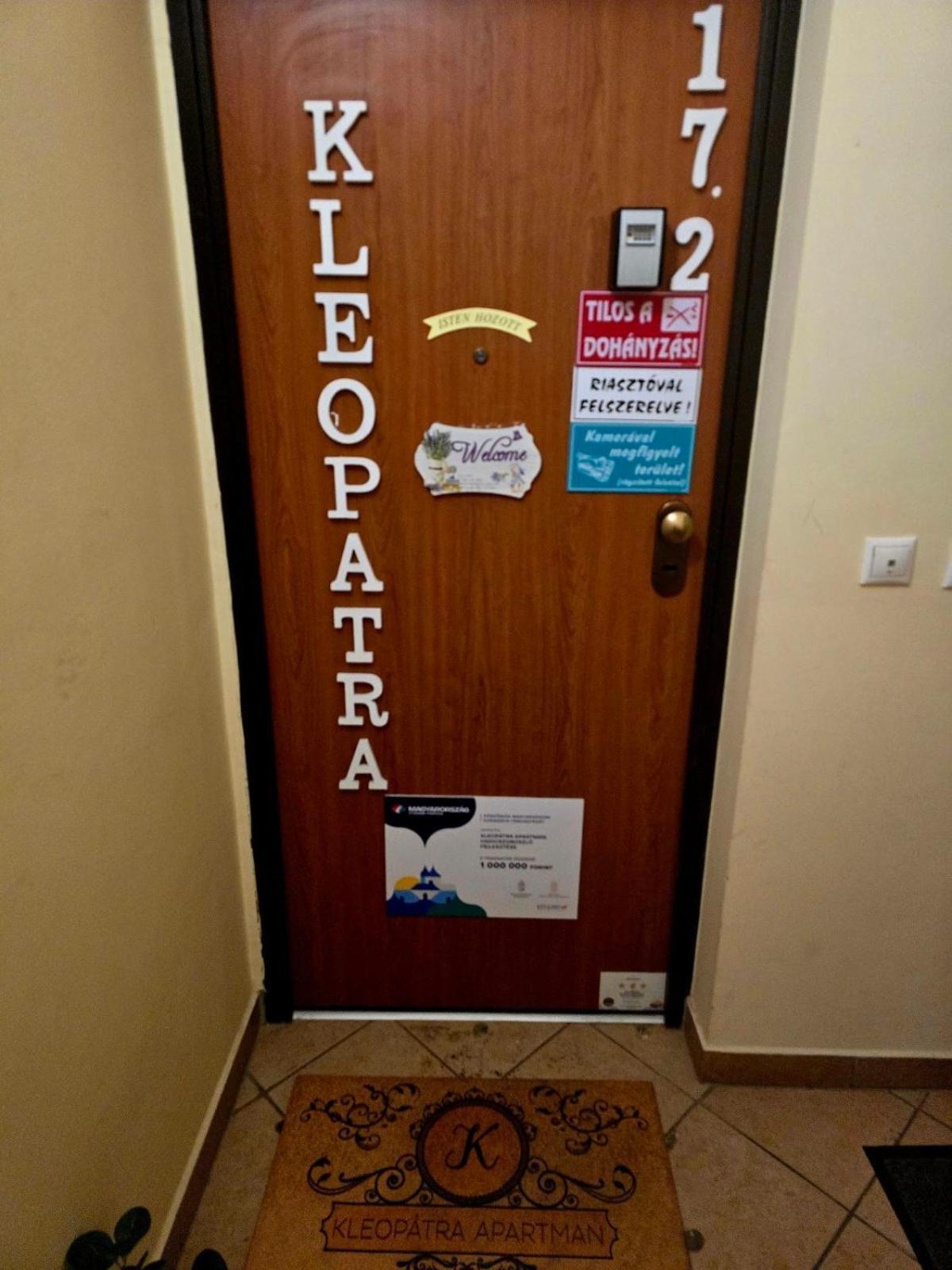 Kleopatra Apartman Hajdúszoboszló Exterior foto